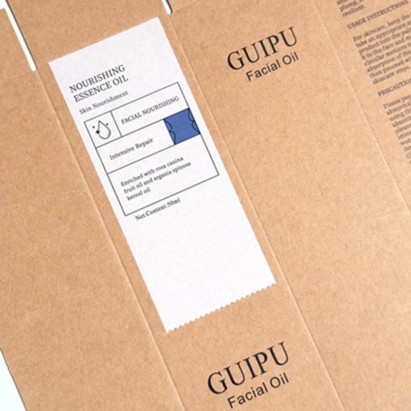 UV or screen printing on kraft paper