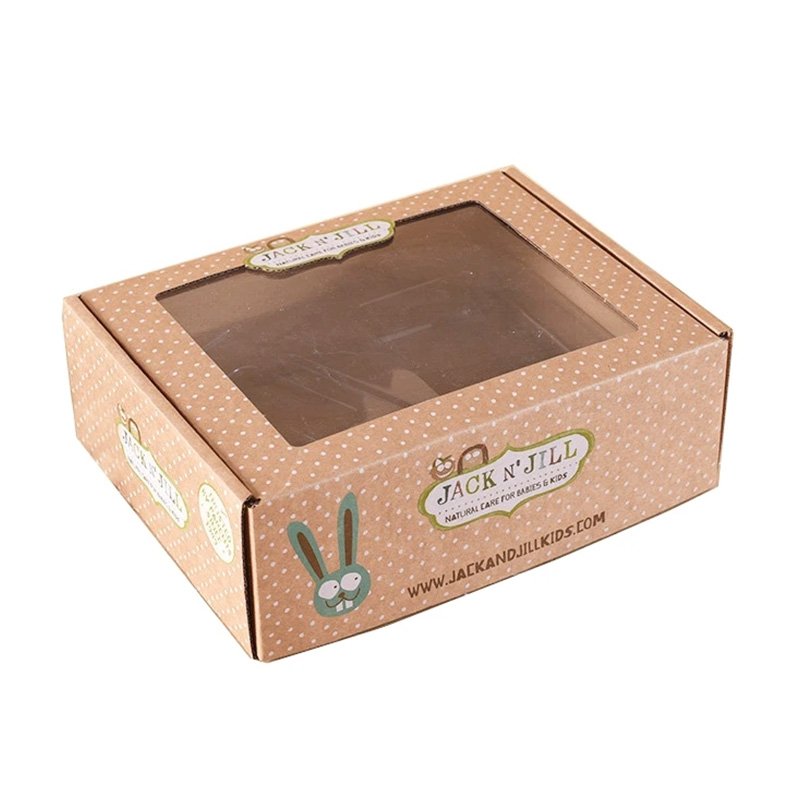 Printed Brown Kraft Mailer Box