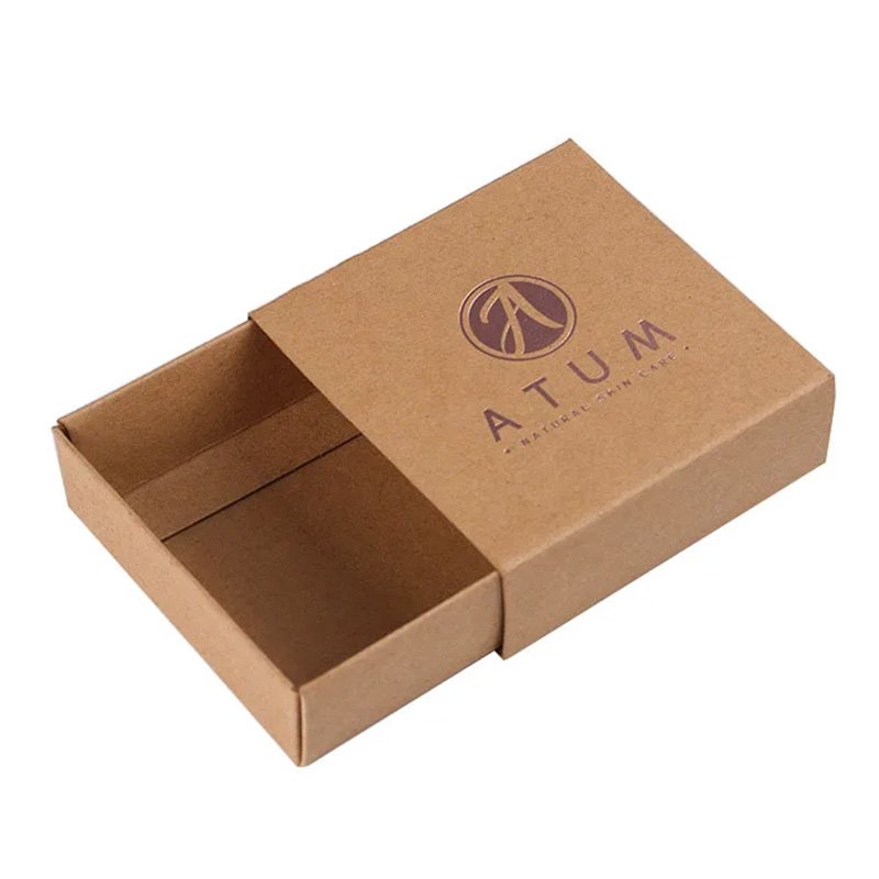 Kraft Sliding Draw Box