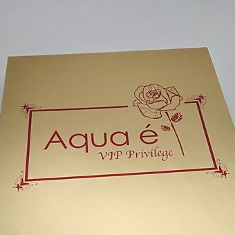 Red Foil Stamping