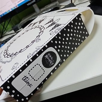 5-White Kraft Paper with black printing