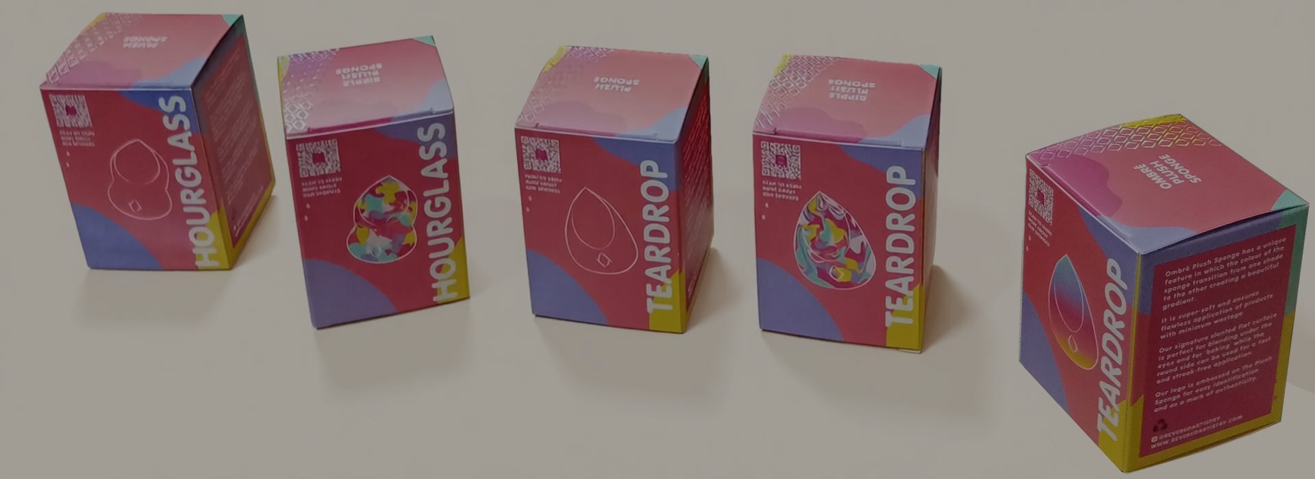 Custom folding carton-banner