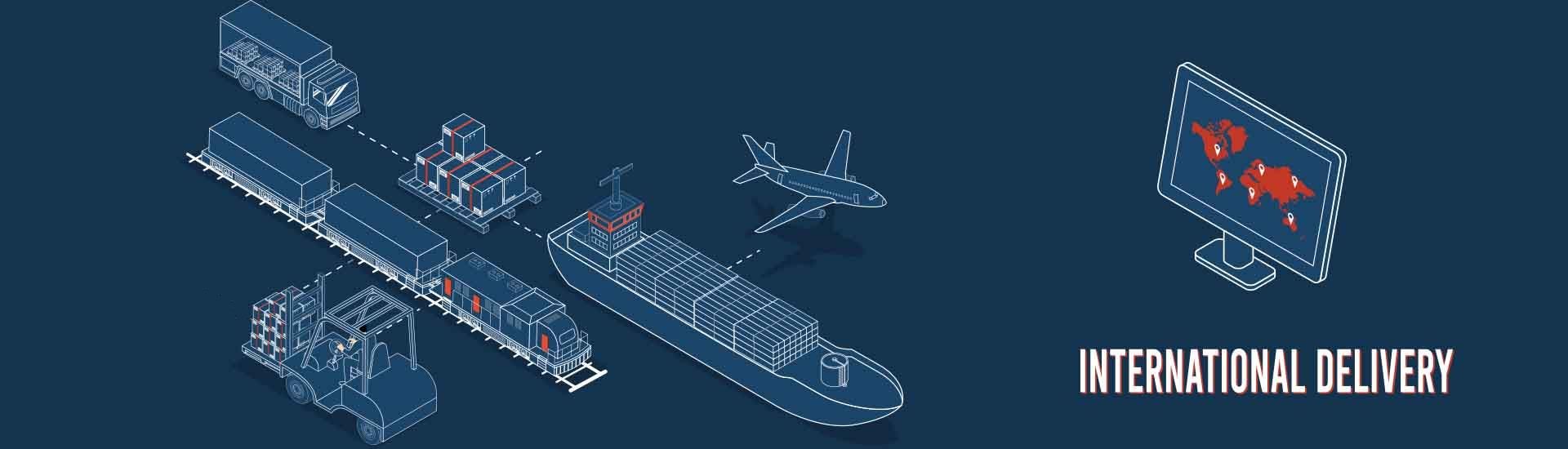 Global Shipping for Custom Printed Packaging