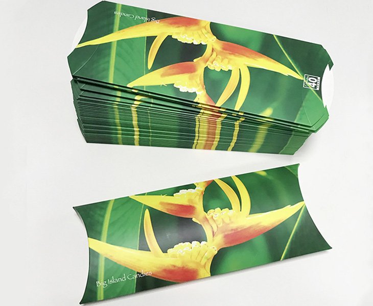 Pillow Box with custom Printing