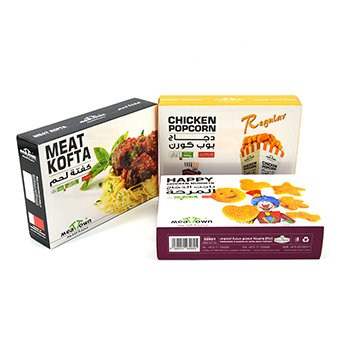 Frozen Meals Paper Box