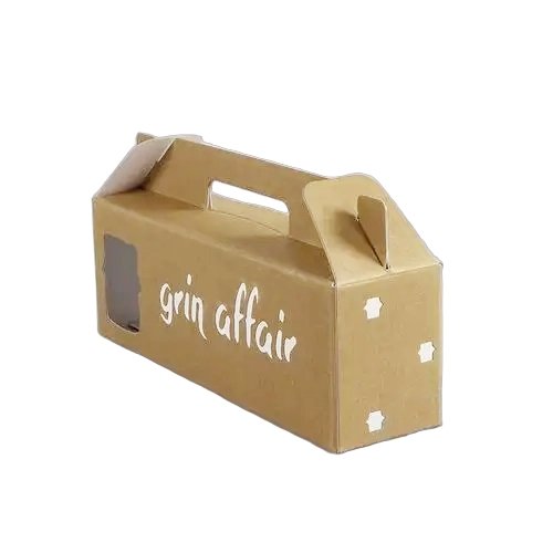 Brown Kraft bakery gable box