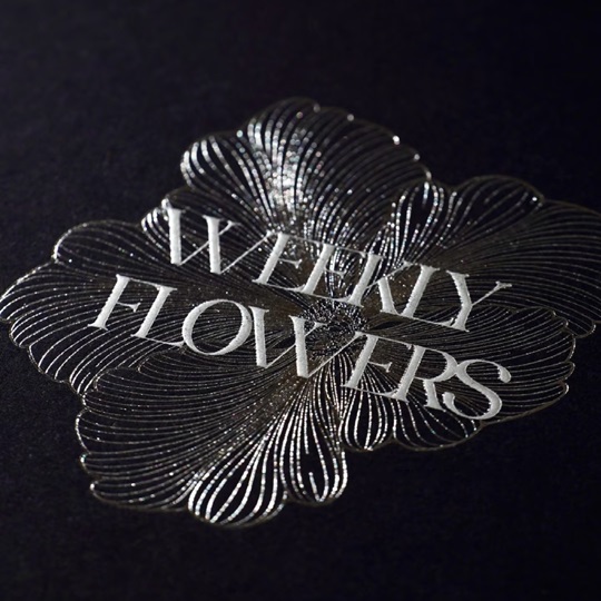 Kraft paepr with Silver foil stamping