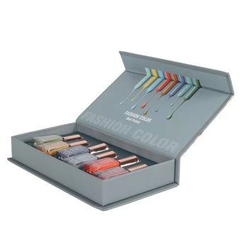 Magnetic Closure Nail Packaging Box