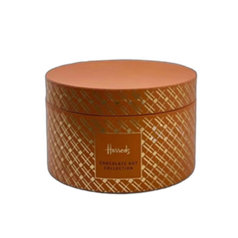 Two piece round rigid box