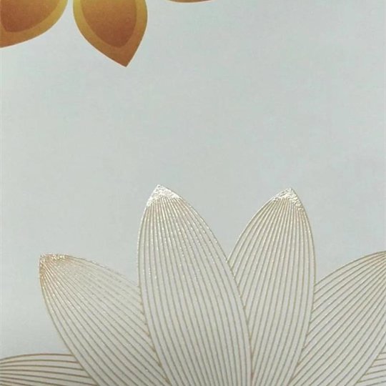 Flatness and smoothness of glossy UV-coated printed patterns