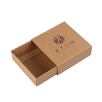 Recyclable Kraft Soap drawer Box