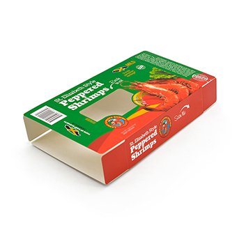 Frozen Seafood Paper Boxes