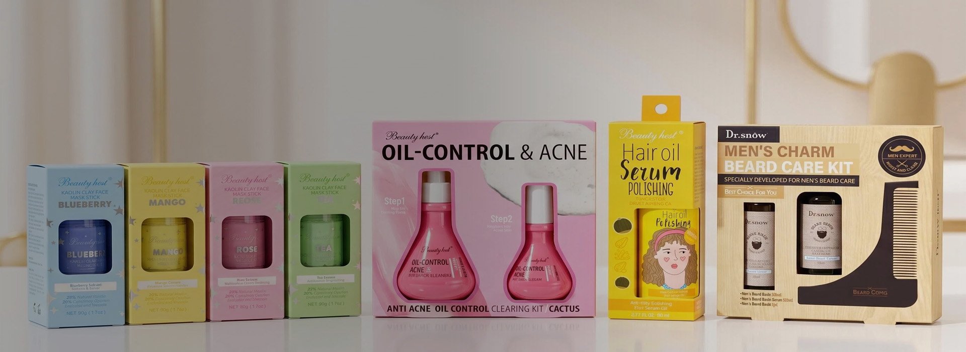 Cosmetics packaging box