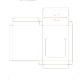 135x20x185mm box template