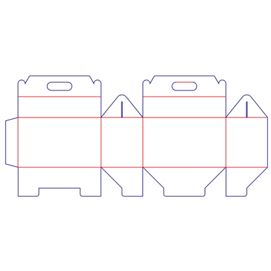 Gable box template image