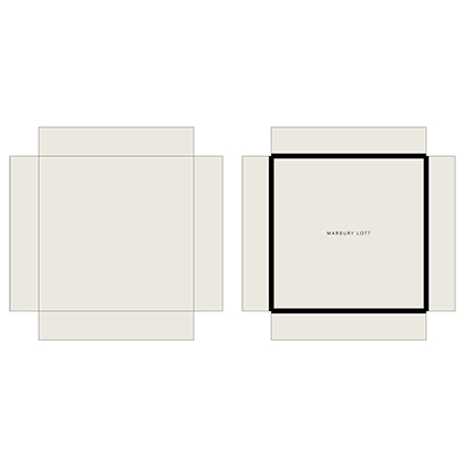 Lift lid off box template